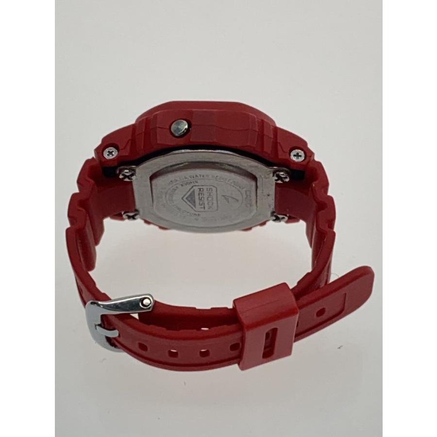 CASIO◇G-SHOCK nano/リング/ステンレス/FREE/RED/メンズ/dwn-5600