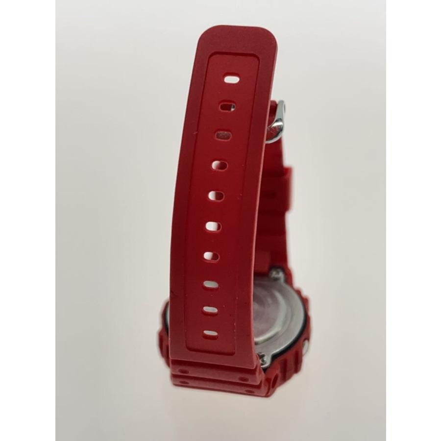 CASIO◇G-SHOCK nano/リング/ステンレス/FREE/RED/メンズ/dwn-5600