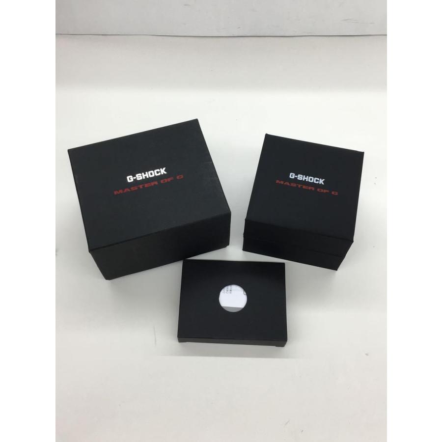 CASIO◇5561/箱・説明書有/ソーラー腕時計/デジアナ/ラバー/BLK/BLK