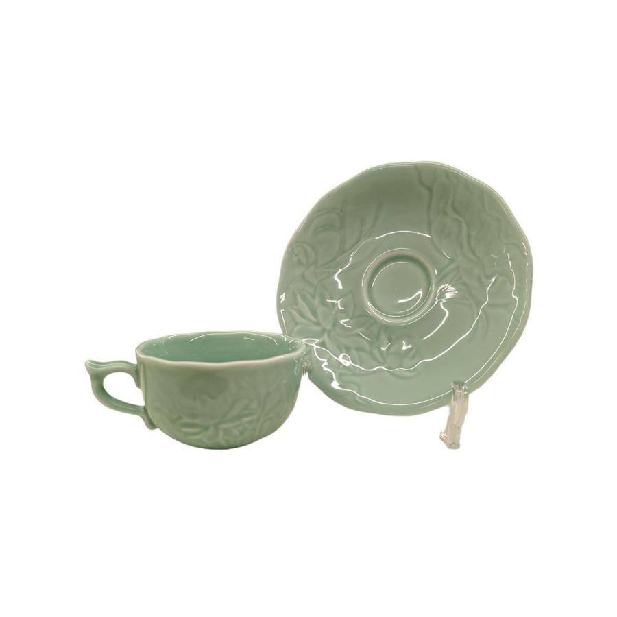 MING LONG/ミンロン/青磁/ベトナム食器/ティーセット/カップ MING LONG/ミンロン/青磁/ベトナム食器/ティーセット/カップ