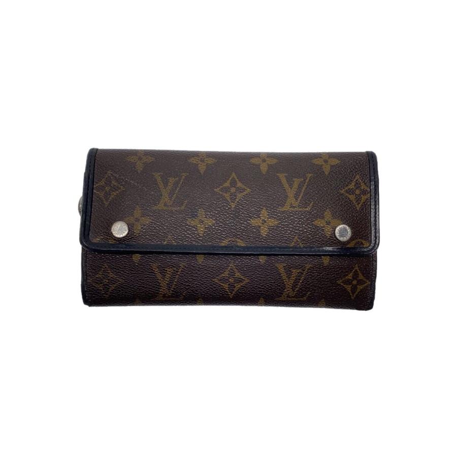 LOUIS VUITTON◇長財布/レザー/BRW/総柄/メンズ/M60168 : セカンド