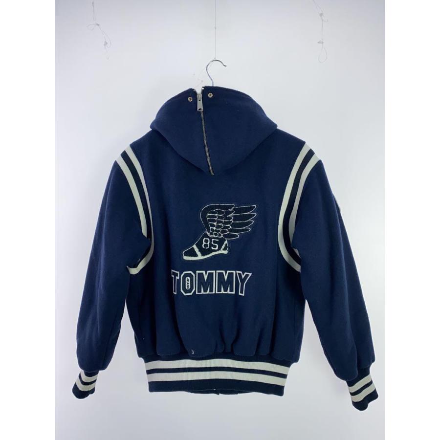 TOMMY JEANS◆スタジャン/XS/ポリエステル/NVY/DW0DW05177｜ssol-shopping｜02