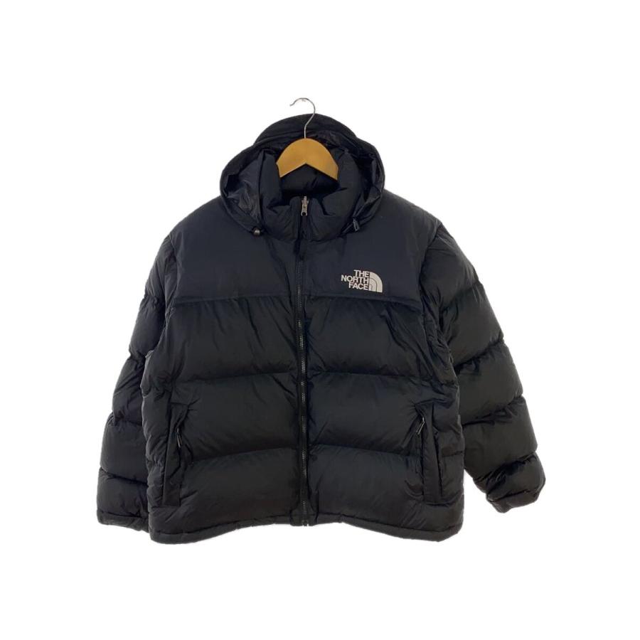 THE NORTH FACE◇ダウンジャケット/XXL/ナイロン/BLK/無地/NF0A3XEO