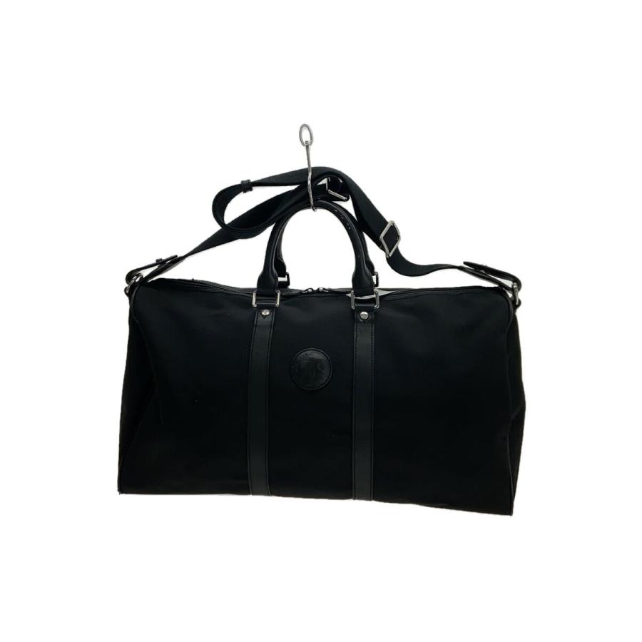 ハンティングワールド　　ボストンバッグ　　黒 HUNTING WORLD◇ボストンバッグ/ナイロン/BLK/ブラック : セカンド