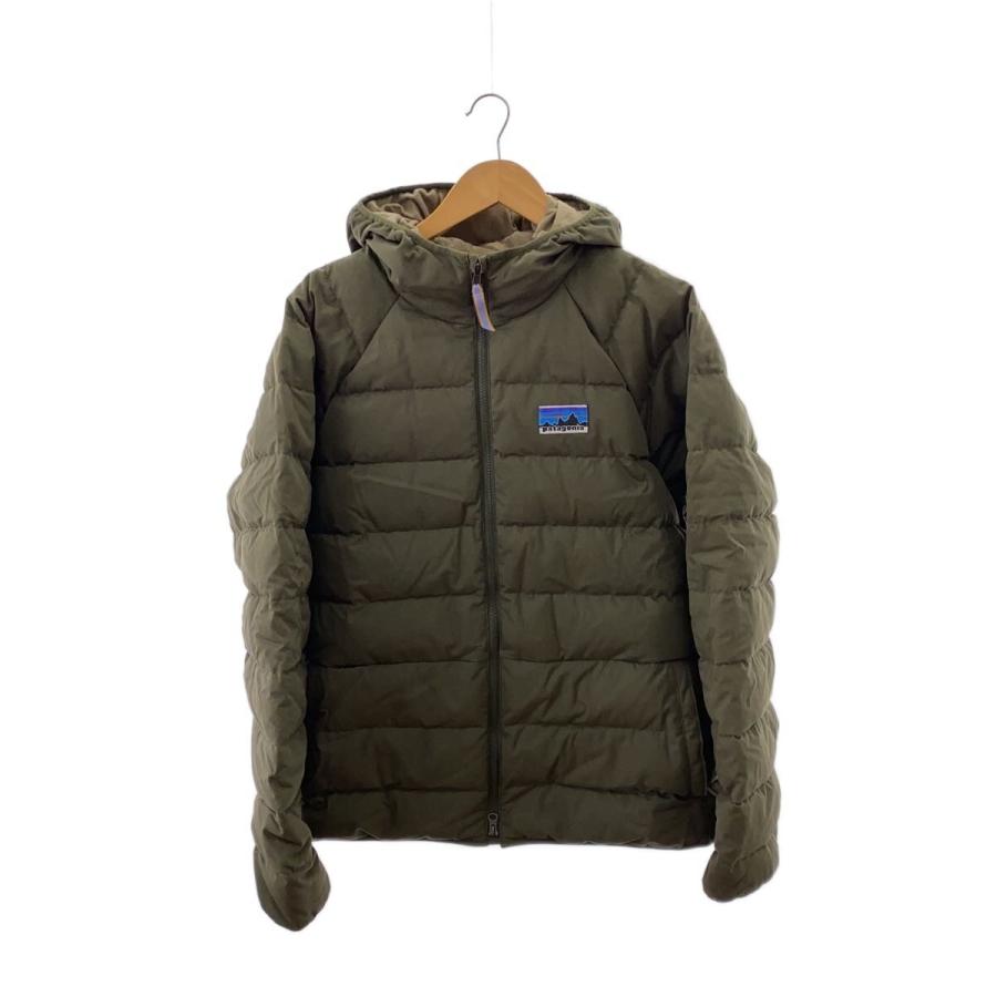 patagonia◇COTTON DOWN JACKET/ダウンジャケット/XL/コットン/GRN