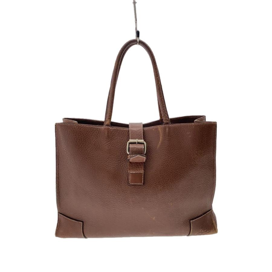 Vivienne Westwood◇オーブロゴ型押しトートバッグ/レザー/BRW/オーブ