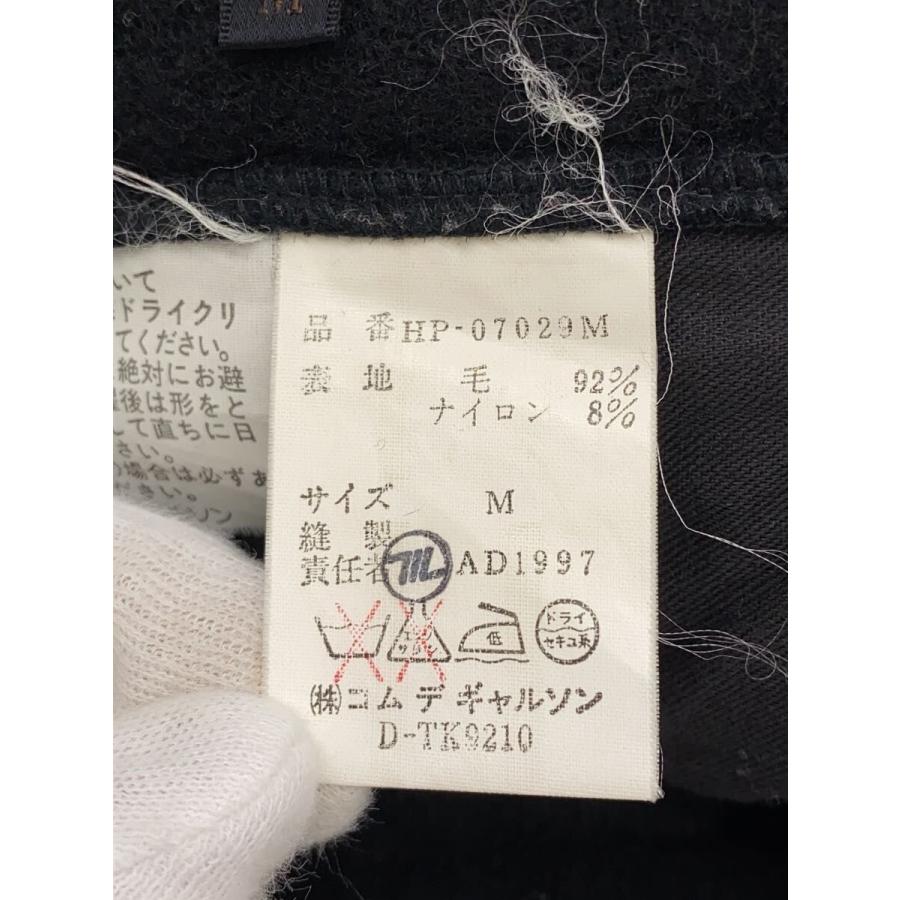 COMME des GARCONS HOMME◇ウールパンツ/M/ウール/ブラック/HP-07029