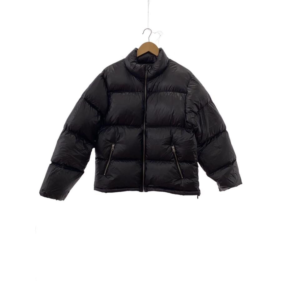 STUSSY◇23aw/PARACHUTE RIPSTOP/ダウンジャケット/S/ナイロン/BLK