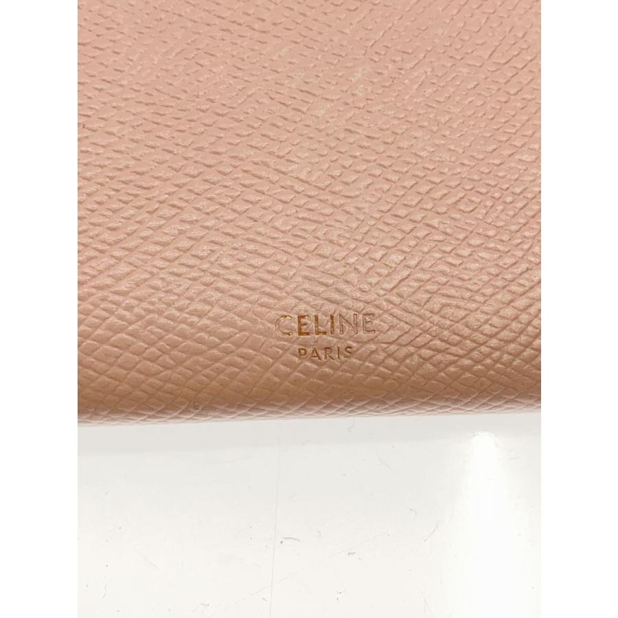 CELINE◇長財布/レザー/PNK/レディース/S-TN-4189 : セカンド
