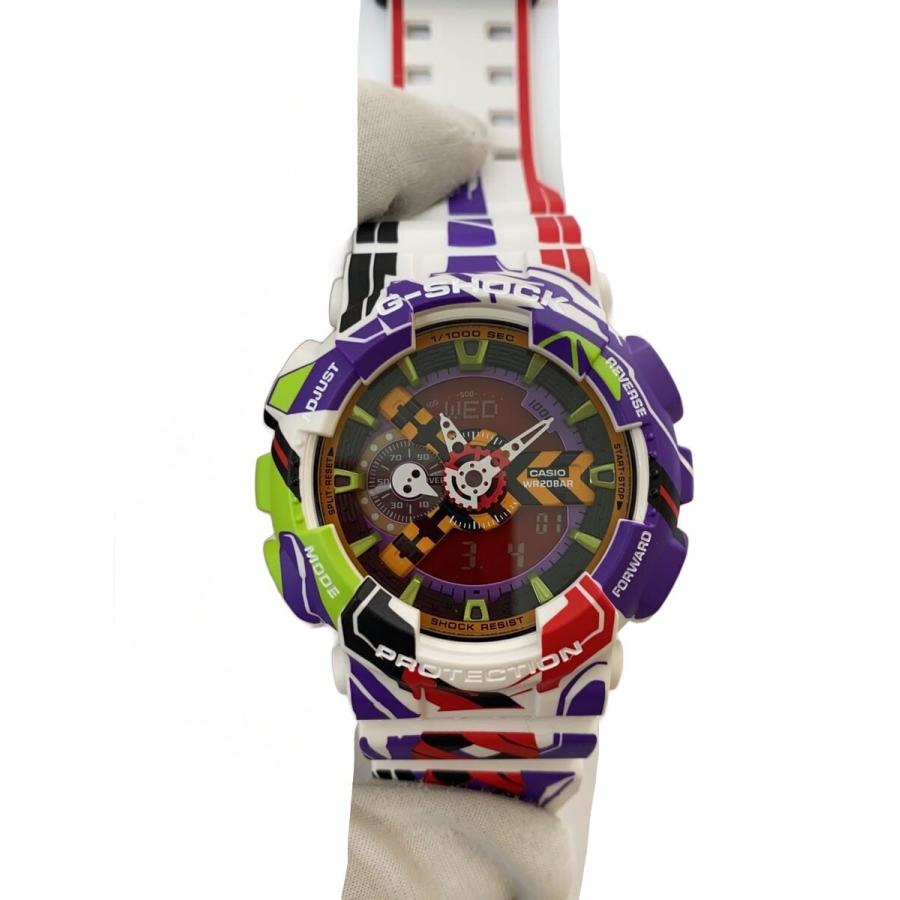 CASIO◇EVA/G-SHOCK/クォーツ腕時計/アナログ/ラバー/マルチカラー/GA