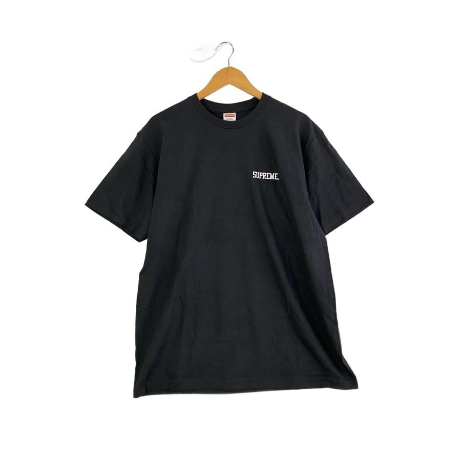 Supreme◇26SS/MIKE KELLEY BANNER TEE/Tシャツ/L/コットン/黒