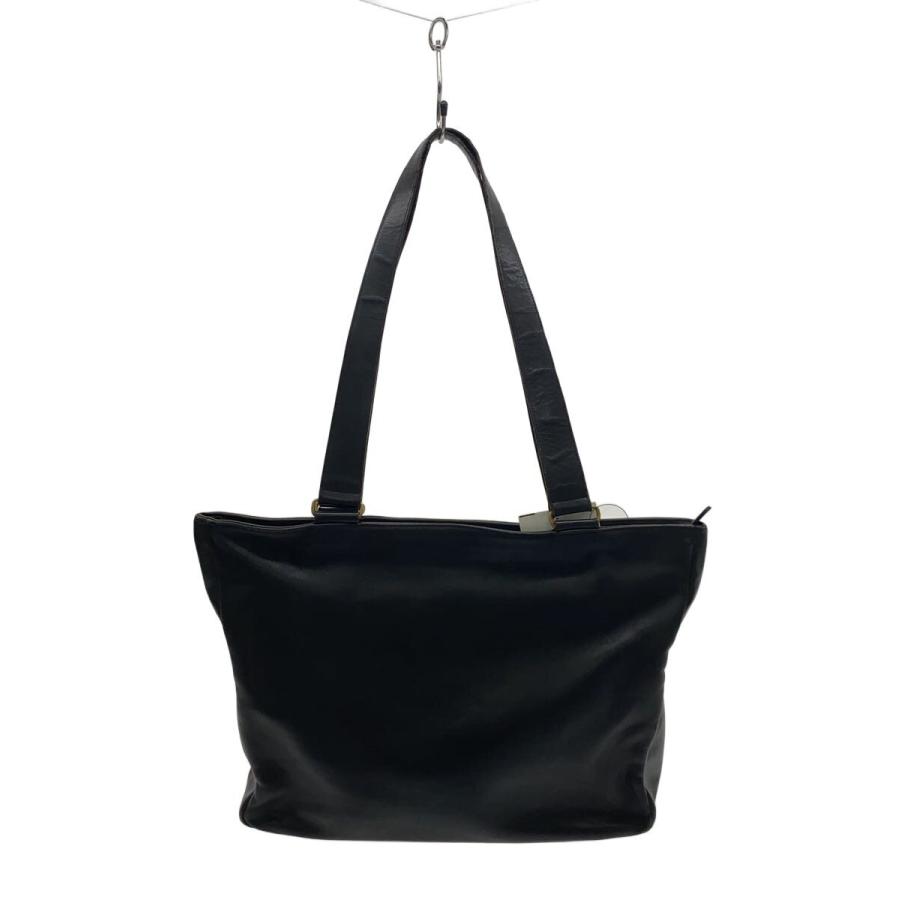 COACH◇OLD COACH/オールドコーチ/トートバッグ/レザー/BLK/4129