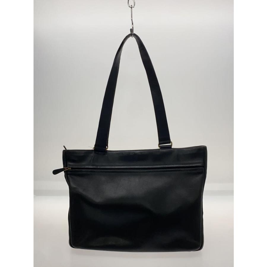 COACH◇OLD COACH/オールドコーチ/トートバッグ/レザー/BLK/4129