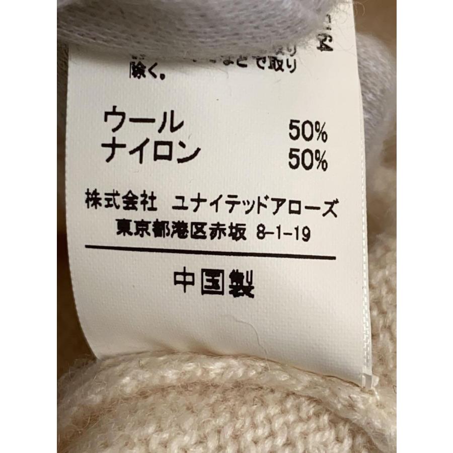 UNITED ARROWS green label relaxing◆セーター(薄手)/L/コットン/WHT/無地｜ssol-shopping｜04