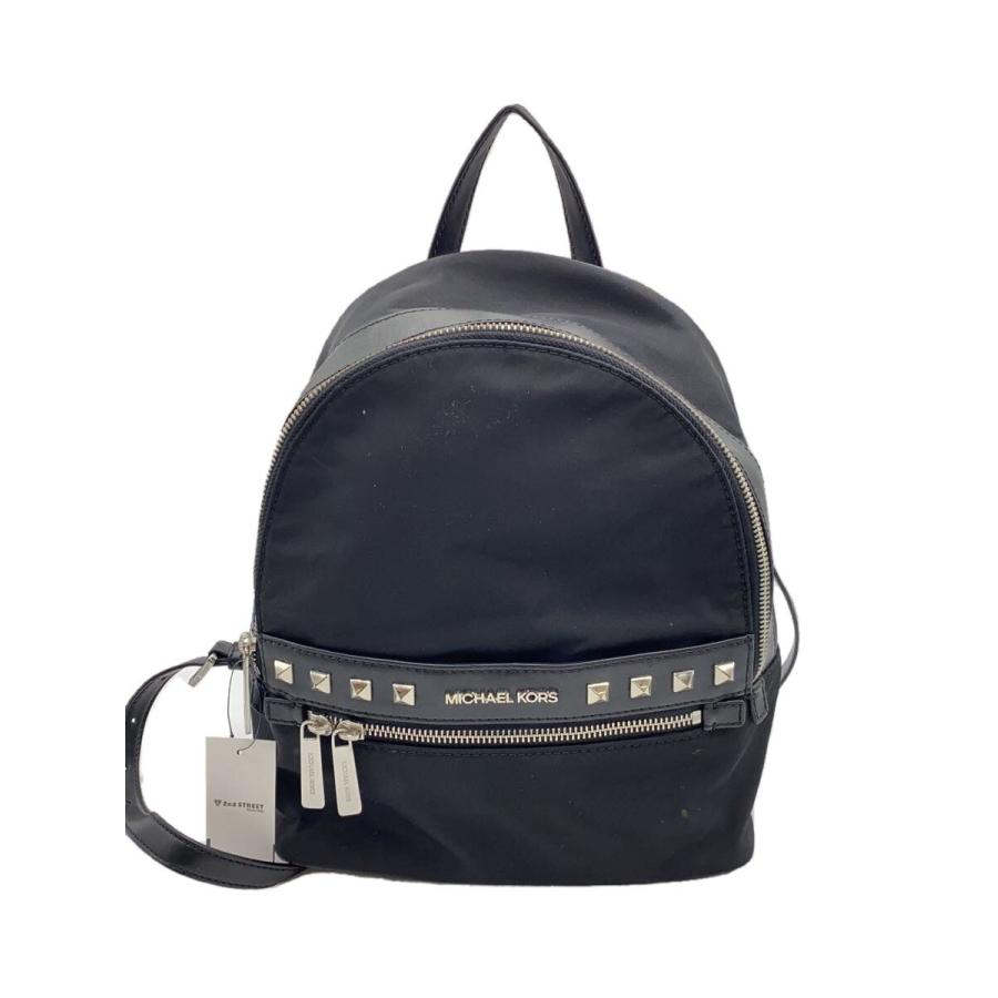 MICHAEL KORS◇リュック/ナイロン/BLK/35F9SY9B6C : セカンド