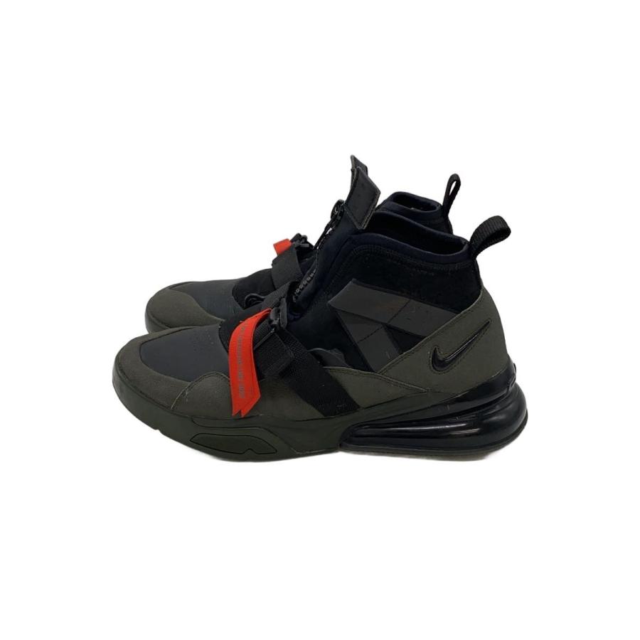 NIKE◇AIR FORCE 270 UTILITY/エアフォースユーティリティ/ブラック