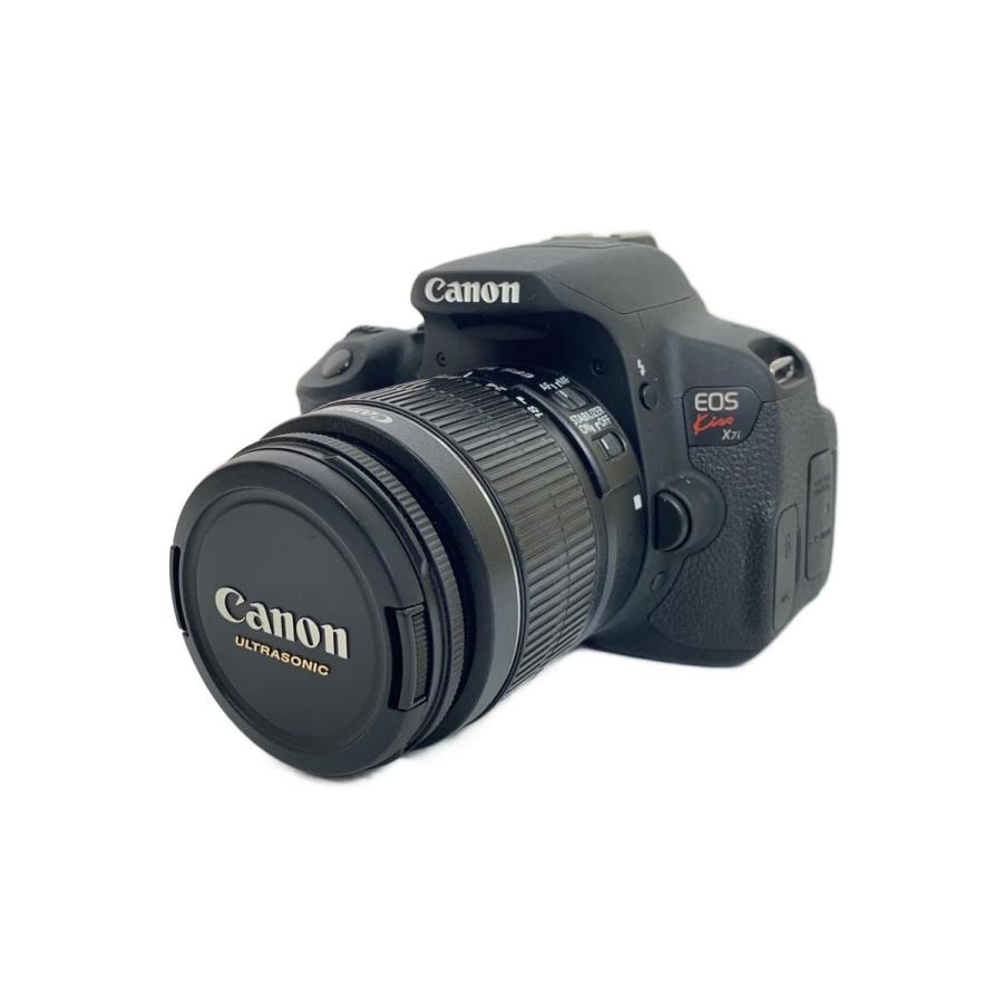 CANON◆デジタル一眼カメラ EOS Kiss X7i EF-S18-55 IS STM レンズ DS126431