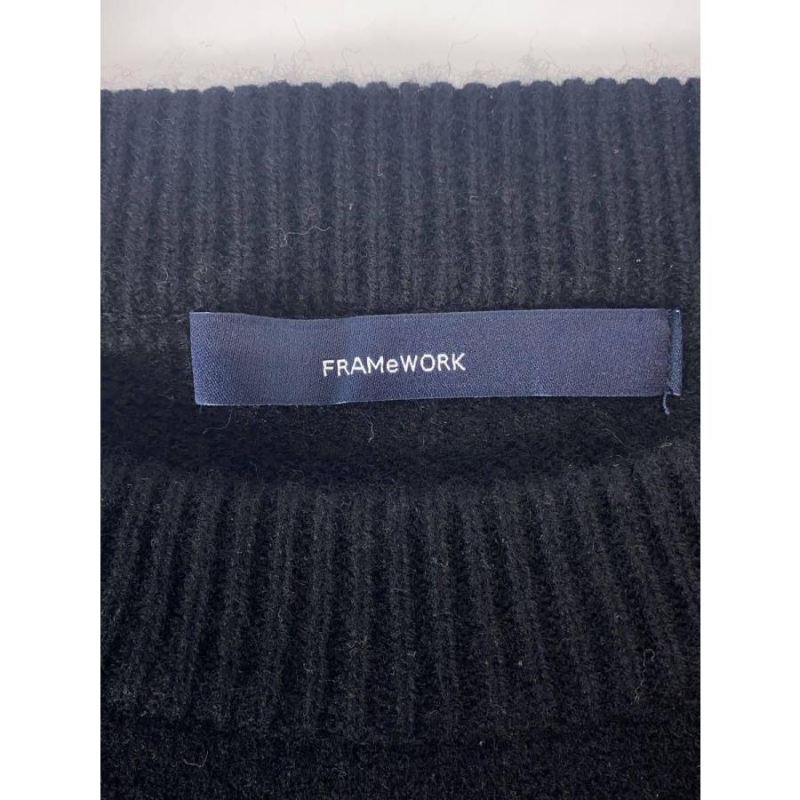 FRAMeWORK◆セーター(厚手)/FREE/ウール/BLK/22080220200040｜ssol-shopping｜03