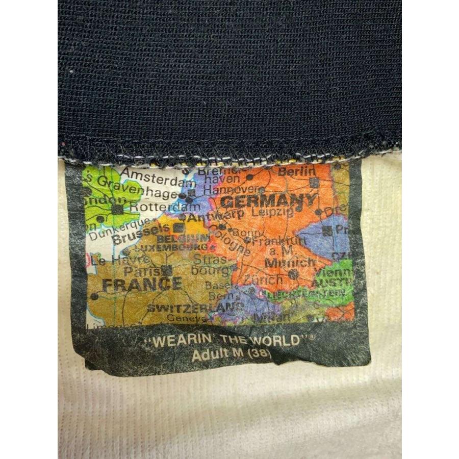 ペーパージャケット/世界地図/90s/wearin the world/ブルゾン/M