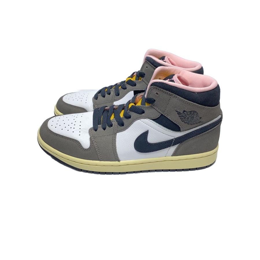 エアジョーダン1MID SE 26cm NIKE◇AIR JORDAN 1 MID SE_エア ジョーダン SE/26cm/GRY : セカンド