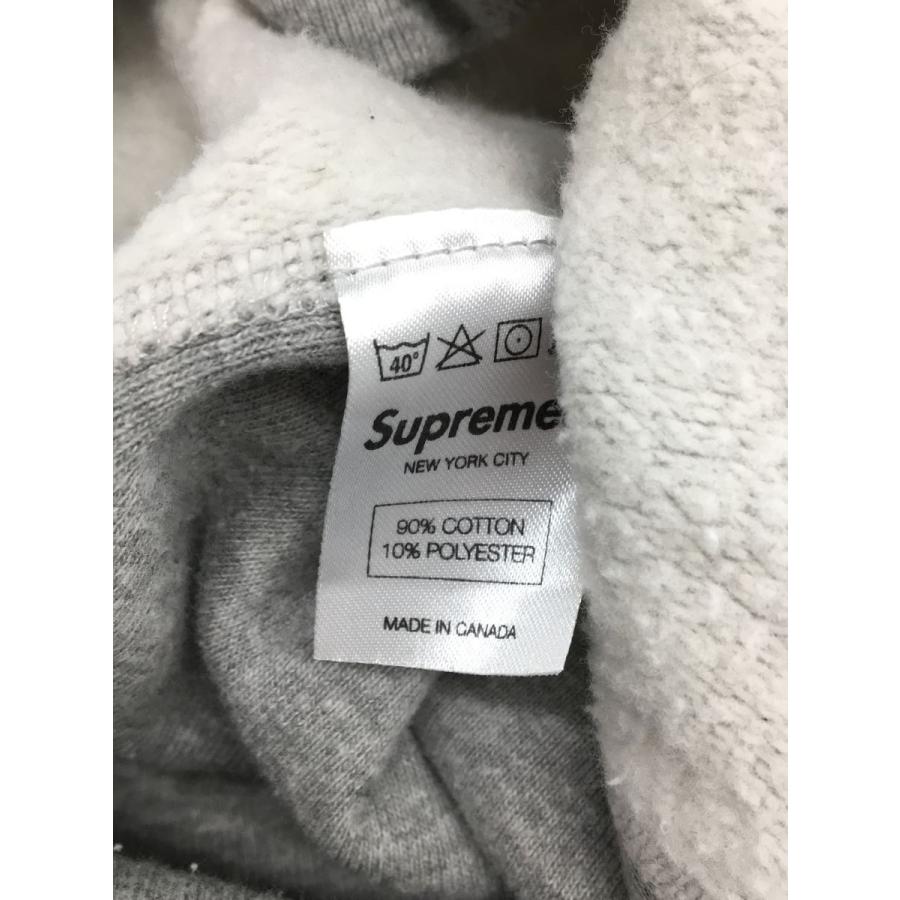 Supreme◆11SS/プルオーバー/袖ロゴ/バックプリント/パーカー/S/コットン/GRY｜ssol-shopping｜05