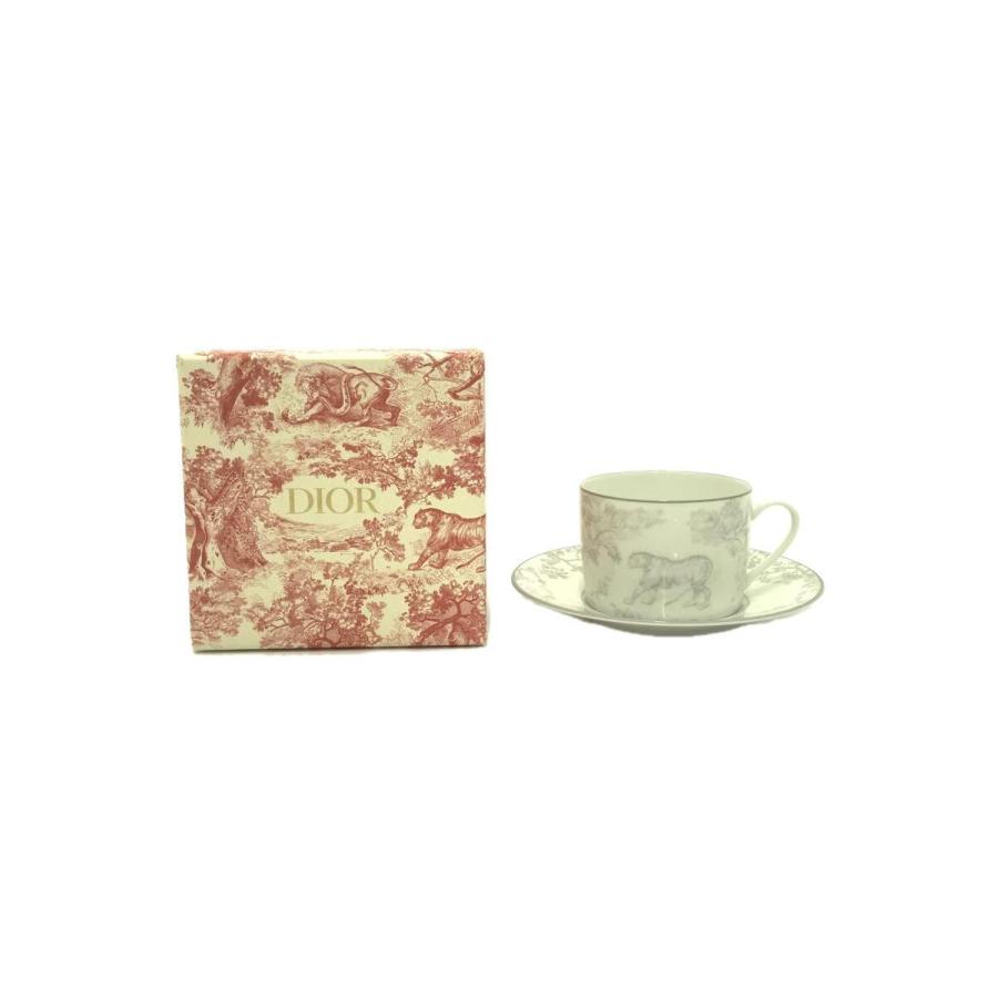 Christian Dior◇カップ&ソーサー/2点セット/トワルドジュイ Christian Dior◇カップ&ソーサー/2点セット/トワルドジュイ