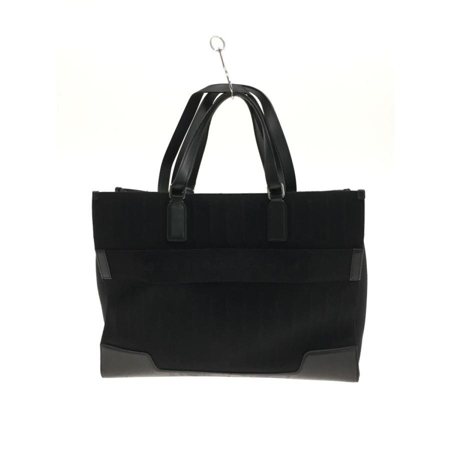 RIMOWA◇トートバッグ/--/BLK/イニシャル入り/ハンドル劣化/角 RIMOWA◇トートバッグ/--/BLK/イニシャル入り/ハンドル劣化/角