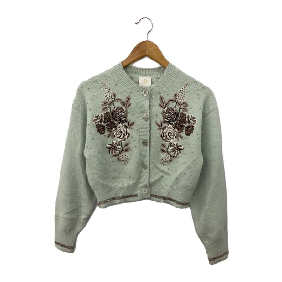 Lily Brown◇モチーフニットカーディガン/×KEITA MARUYAMA/24AW