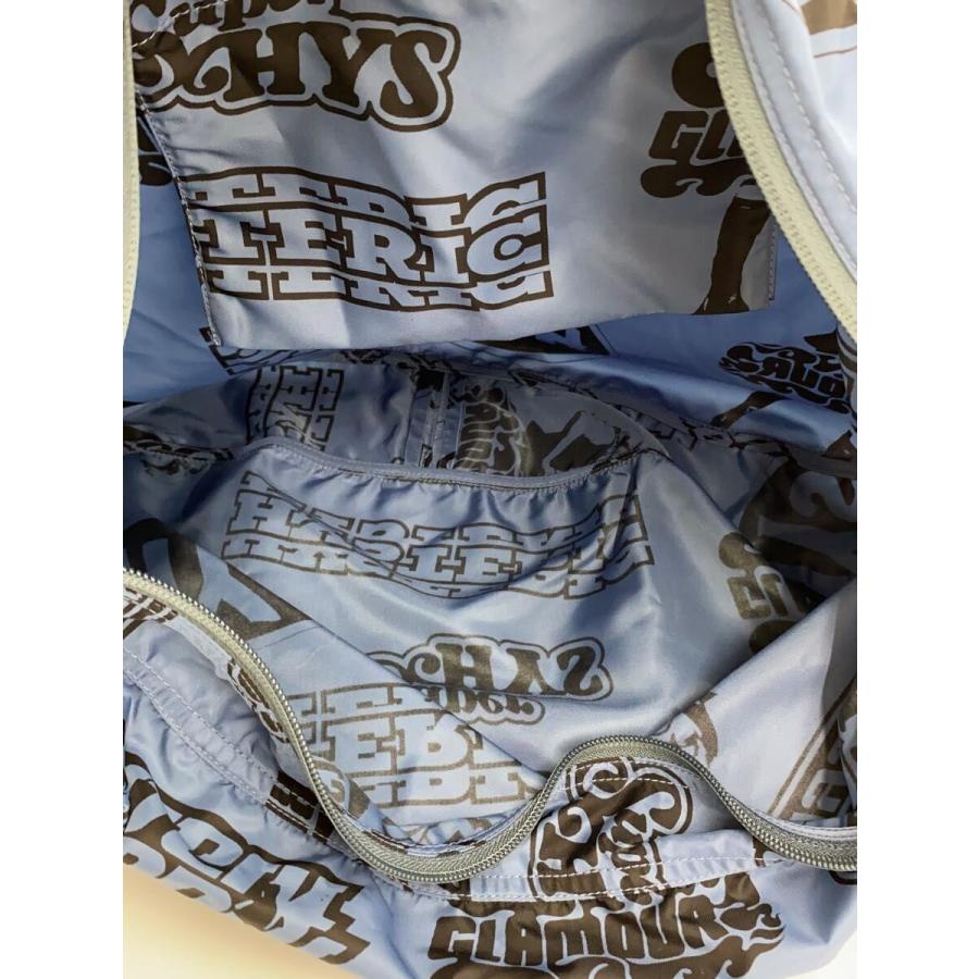 HYSTERIC GLAMOUR◇HYSTERIC BOX ショルダーバッグ/ナイロン/BLU/総柄