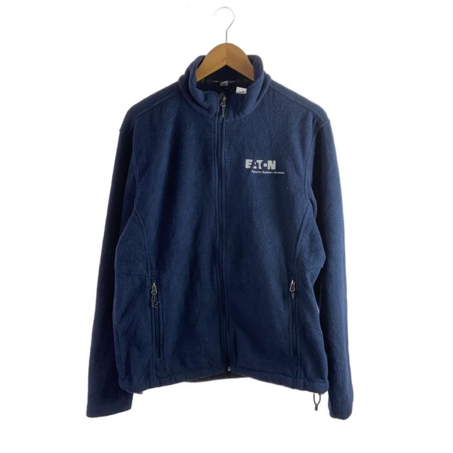 port authority◇フリースジャケット/M/ポリエステル/NVY : セカンド