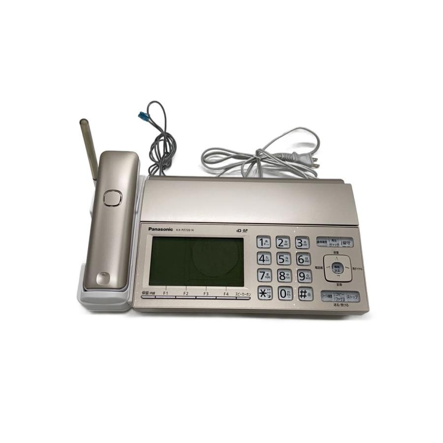 Panasonic KX-PZ720-N ファックス 電話 Panasonic◇FAX電話 おたっくす KX-PZ720DL-N [シャンパンゴールド
