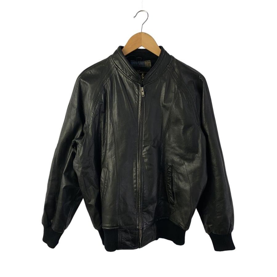 DELUXE(Deluxe Clothing)◇レザージャケット・ブルゾン/M/レザー/BLK