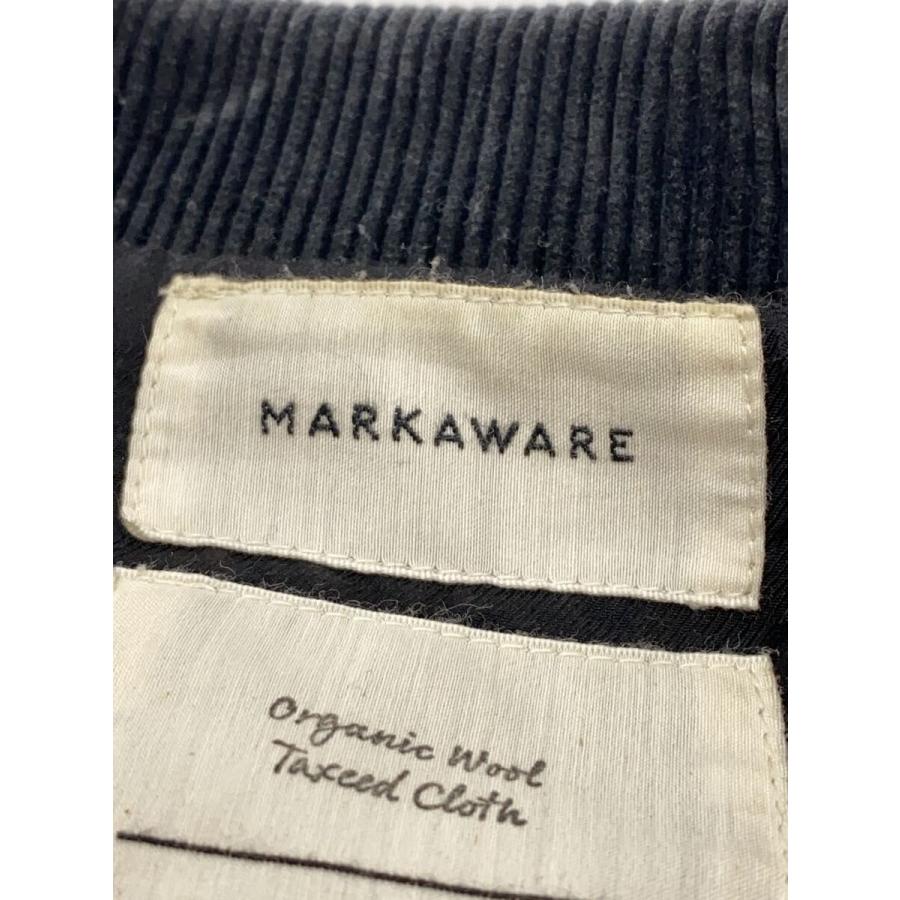 MARKAWARE◇2/32/タキシードクロスウッズマンシャツ/状態考慮/2/ウール 