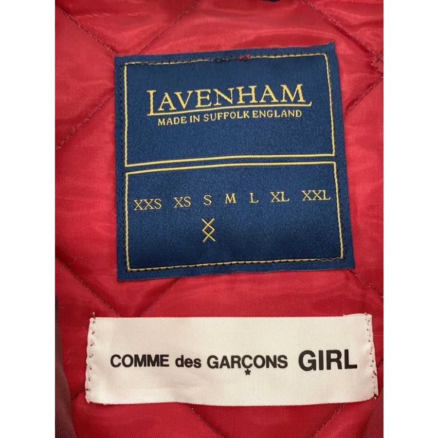 コムデギャルソンガール　LAVENHAM メッシュベスト ピンク　M COMME des GARCONS SHIRT GIRL◇24AW/×LAVENHAM/キルティングベスト/S