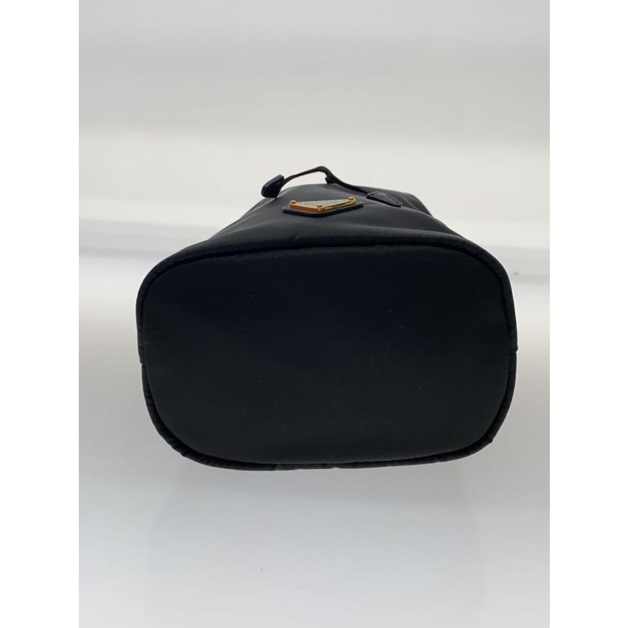 PRADA◇RE-NYLON/ドローストリングバッグ/巾着/バッグ/ナイロン/BLK