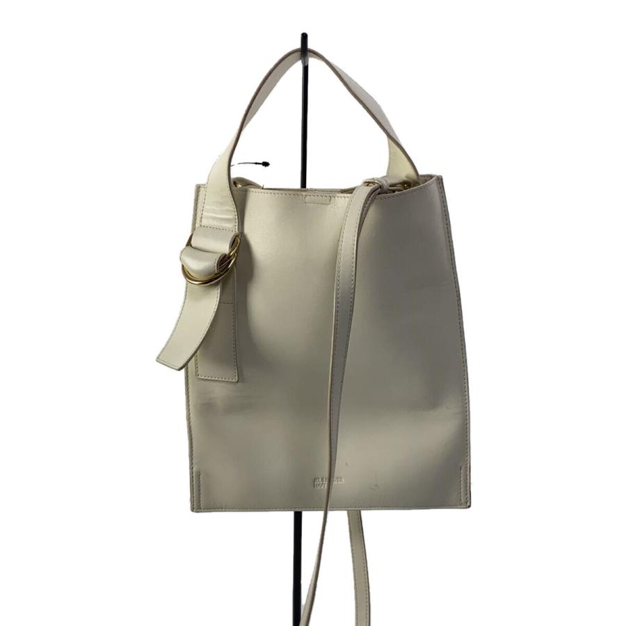JIL SANDER NAVY ショルダー JIL SANDER】ジルサンダー ロゴ入 サイドリベット シボレザー