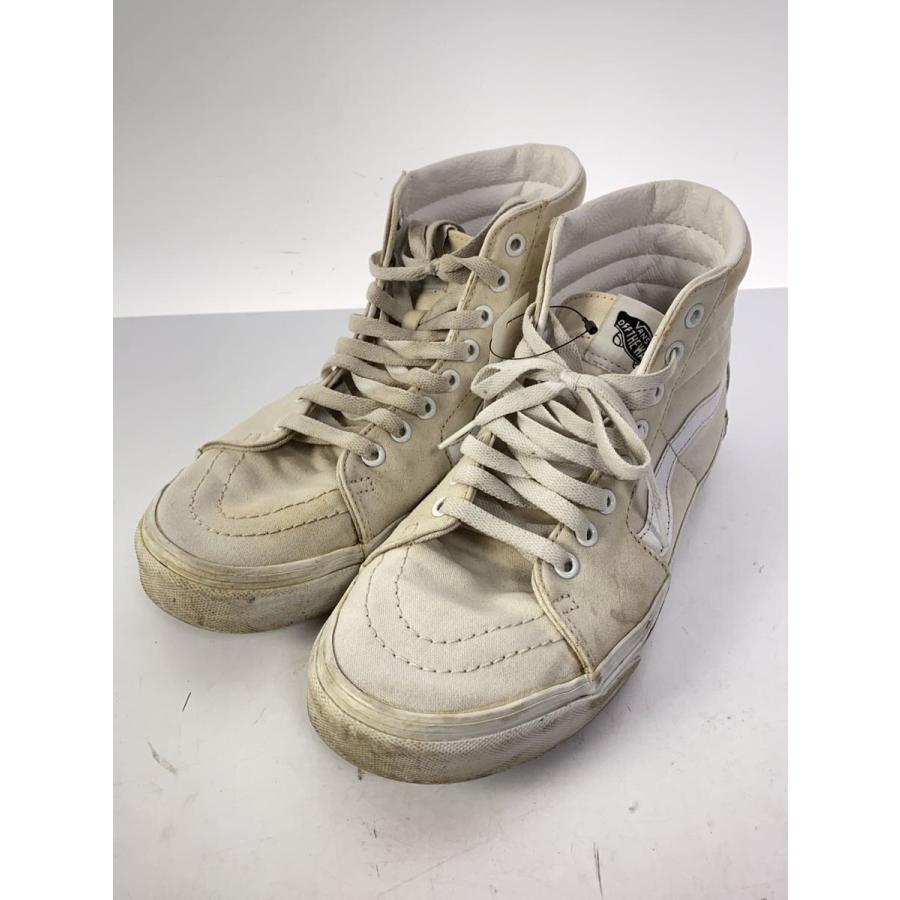 VANS◇ハイカットスニーカー/26.5cm/WHT/Sk8-Hi : セカンドストリート 