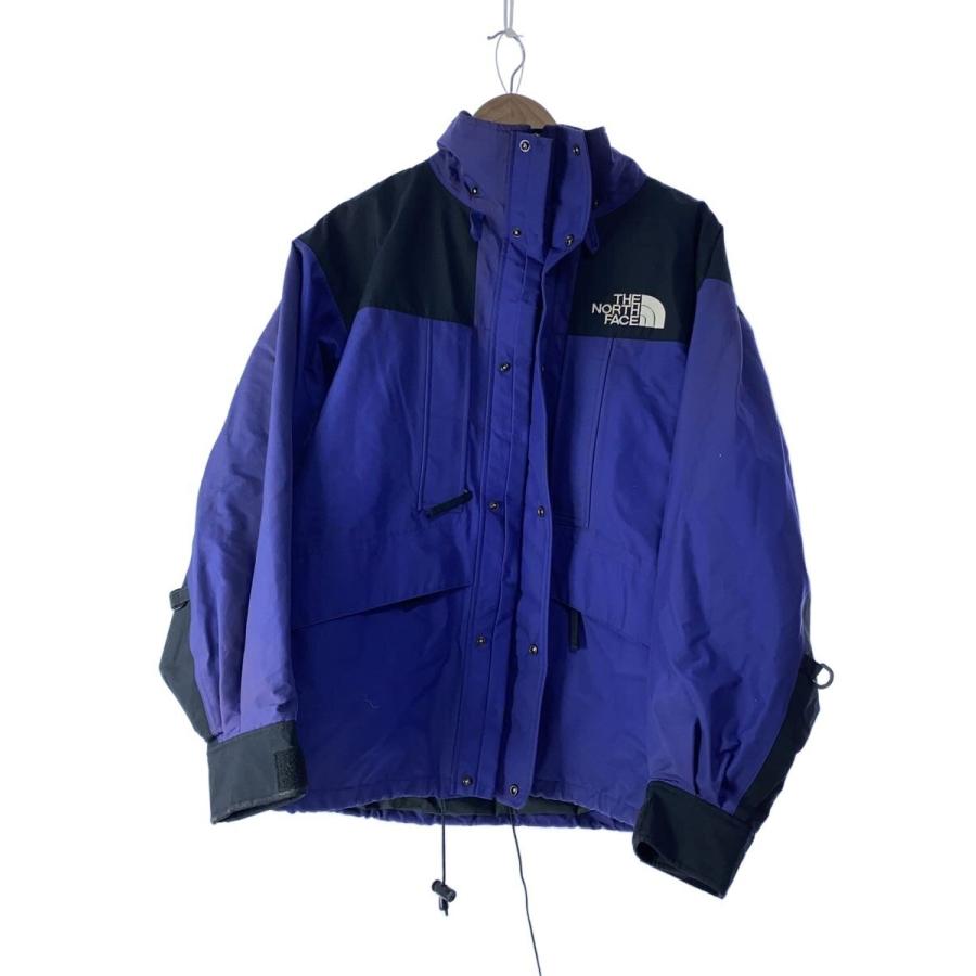 THE NORTH FACE◇MOUNTAIN GUIDE JACKET/L/ナイロン/BLU/無地