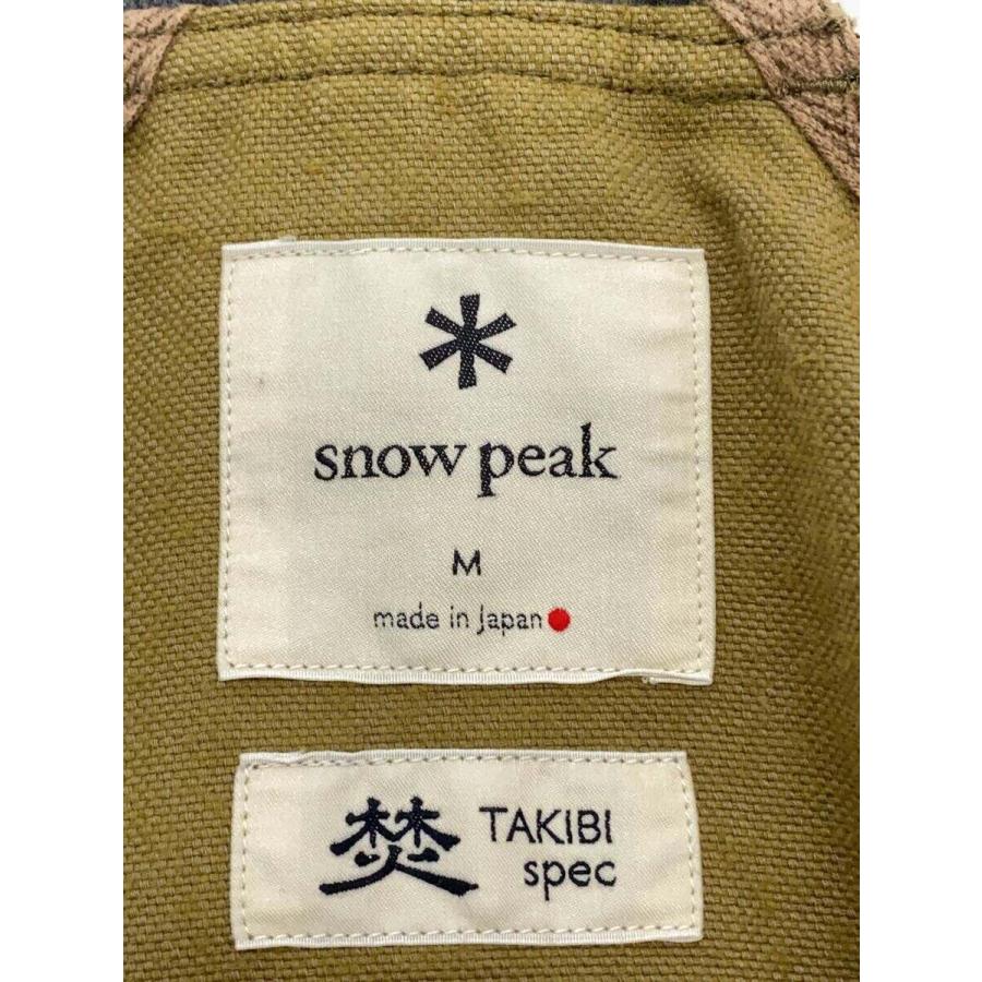 snow peak◆TAKIBI Duck Vest/焚き火/ダック/ベスト/M/コットン/カーキ/JK-20AU106｜ssol-shopping｜03