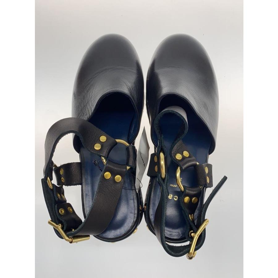 sacai◇サボ プラットフォーム ストラップ サンダル カウハイド 