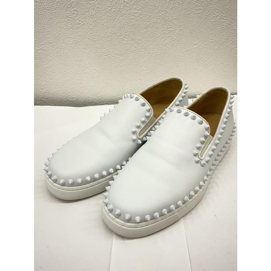 Christian Louboutin◇スタッズ スリッポン ローカットスニーカー/38