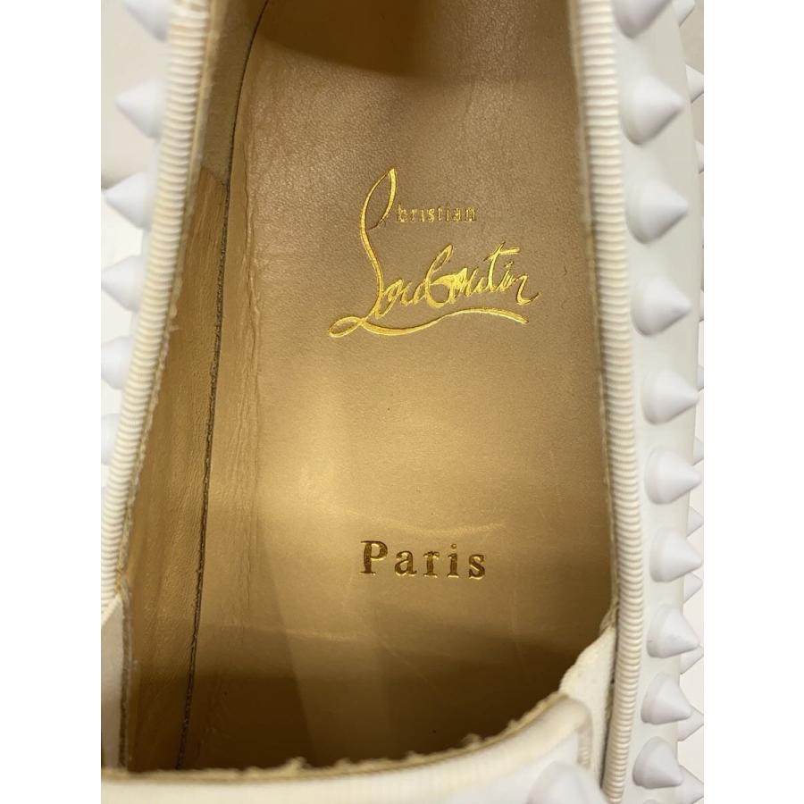 Christian Louboutin◇スタッズ スリッポン ローカットスニーカー/38