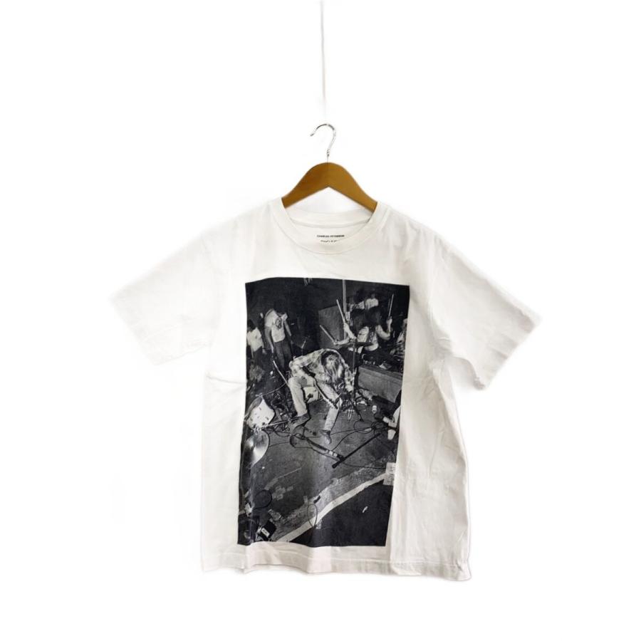 BIOTOP Charles Peterson カートコバーン Tシャツ/M/コットン/WHT
