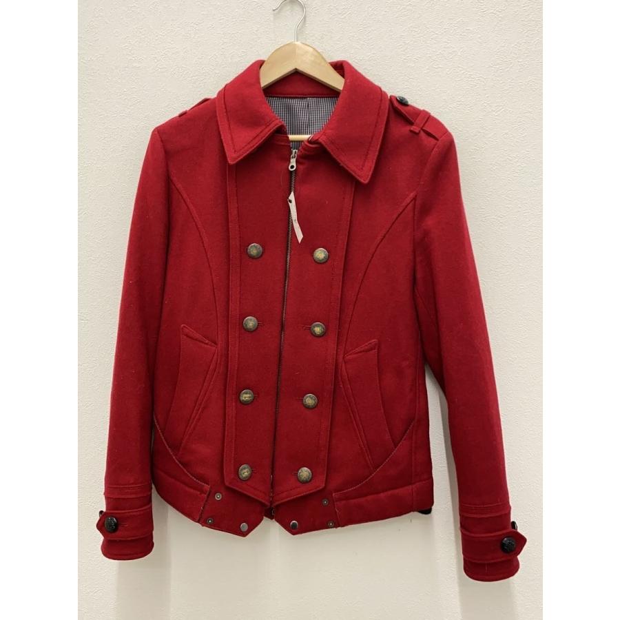 メンズ PPFM ナポレオン ウール ジャケット ダブルジップ