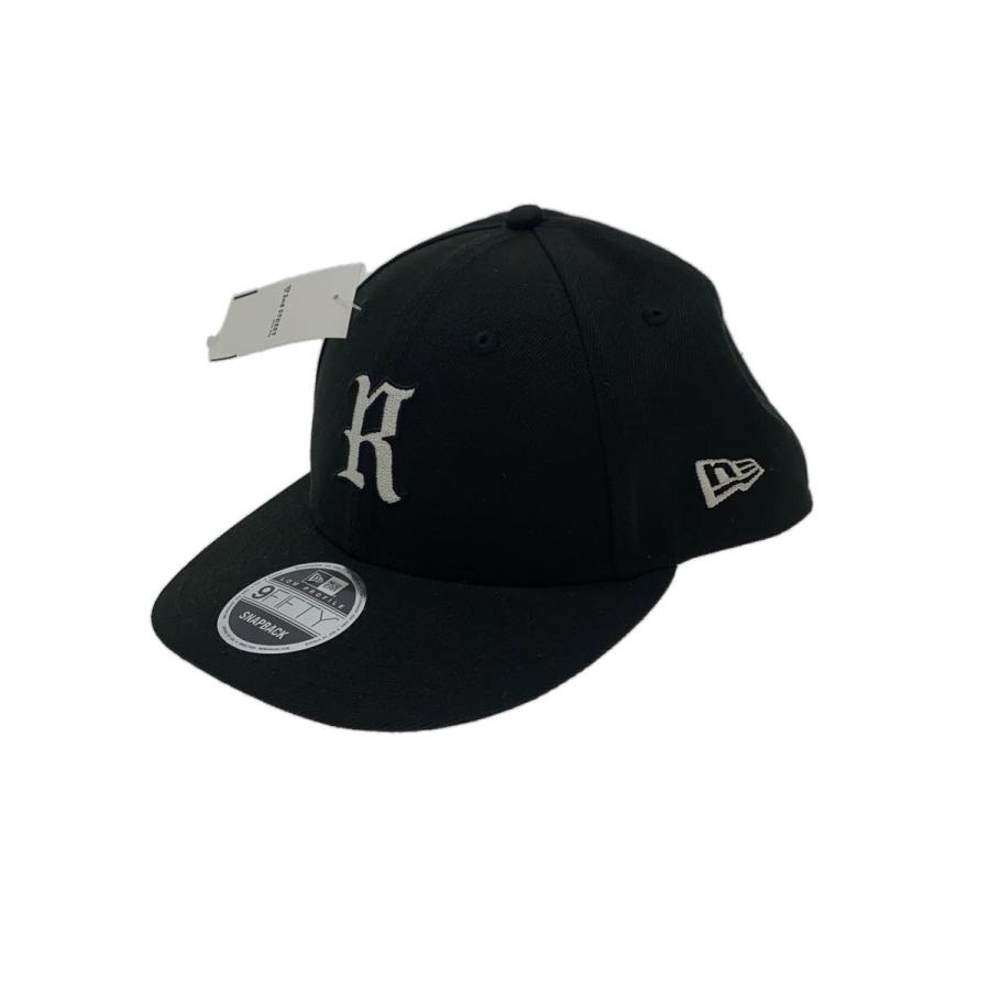 NEW ERA◇NEW ERA×Ron Herman/キャップ/ポリエステル/BLK/メンズ