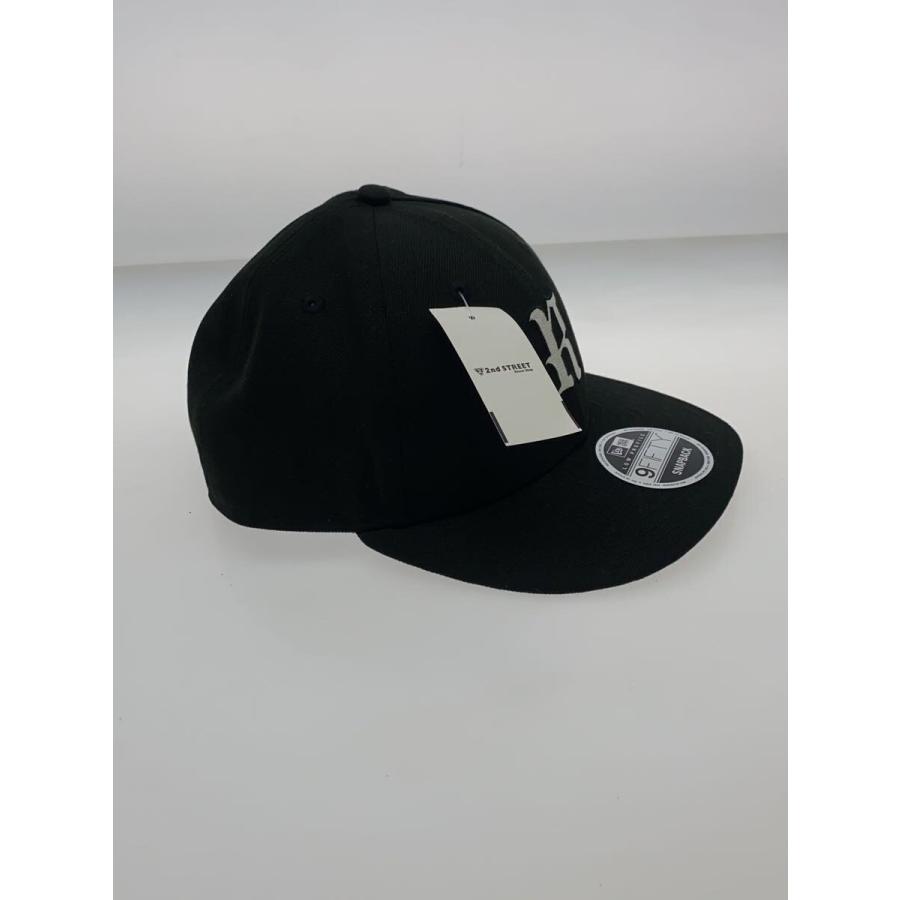 NEW ERA◇NEW ERA×Ron Herman/キャップ/ポリエステル/BLK/メンズ