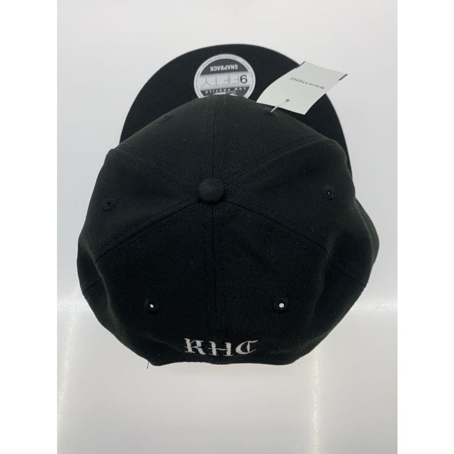 NEW ERA◇NEW ERA×Ron Herman/キャップ/ポリエステル/BLK/メンズ