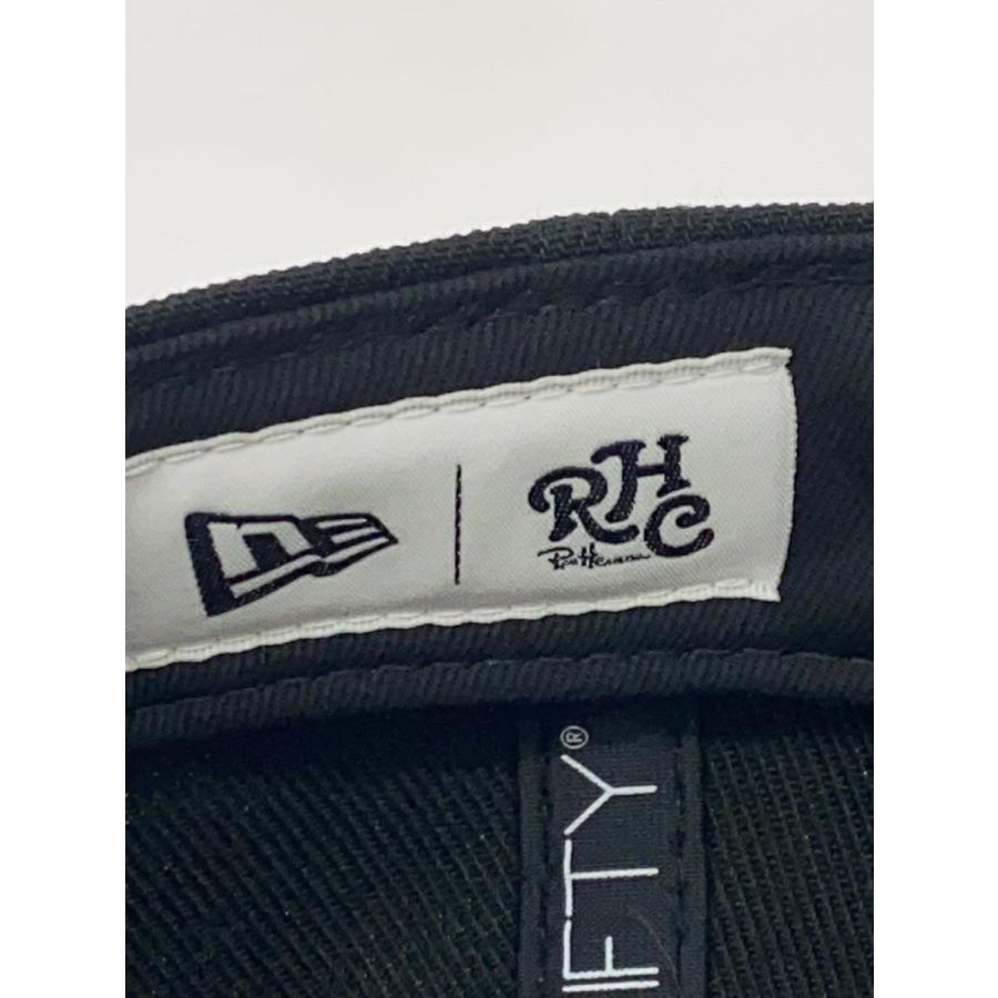 NEW ERA◇NEW ERA×Ron Herman/キャップ/ポリエステル/BLK/メンズ