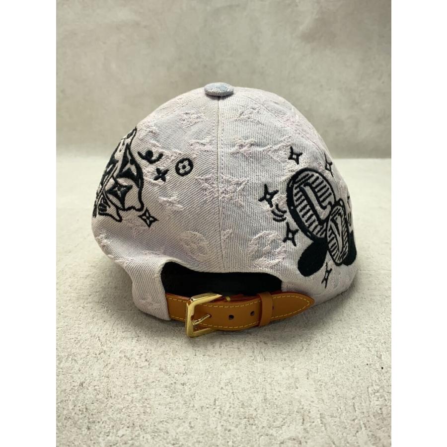 LOUIS VUITTON◇キャップ/FREE/コットン/PNK/モノグラム LOUIS VUITTON◇キャップ/FREE/コットン/PNK/モノグラム