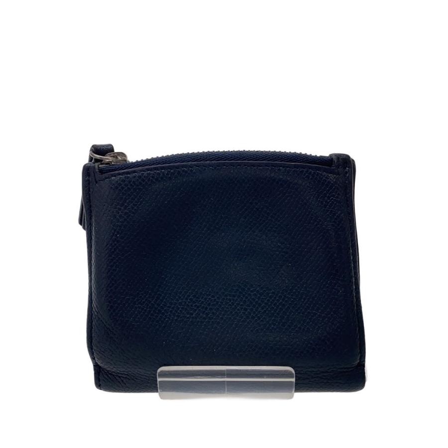 ゆうき【新品未使用】Maison Margiela 2つ折り財布 Maison Margiela◇2つ折り財布/レザー/NVY/メンズ : セカンド